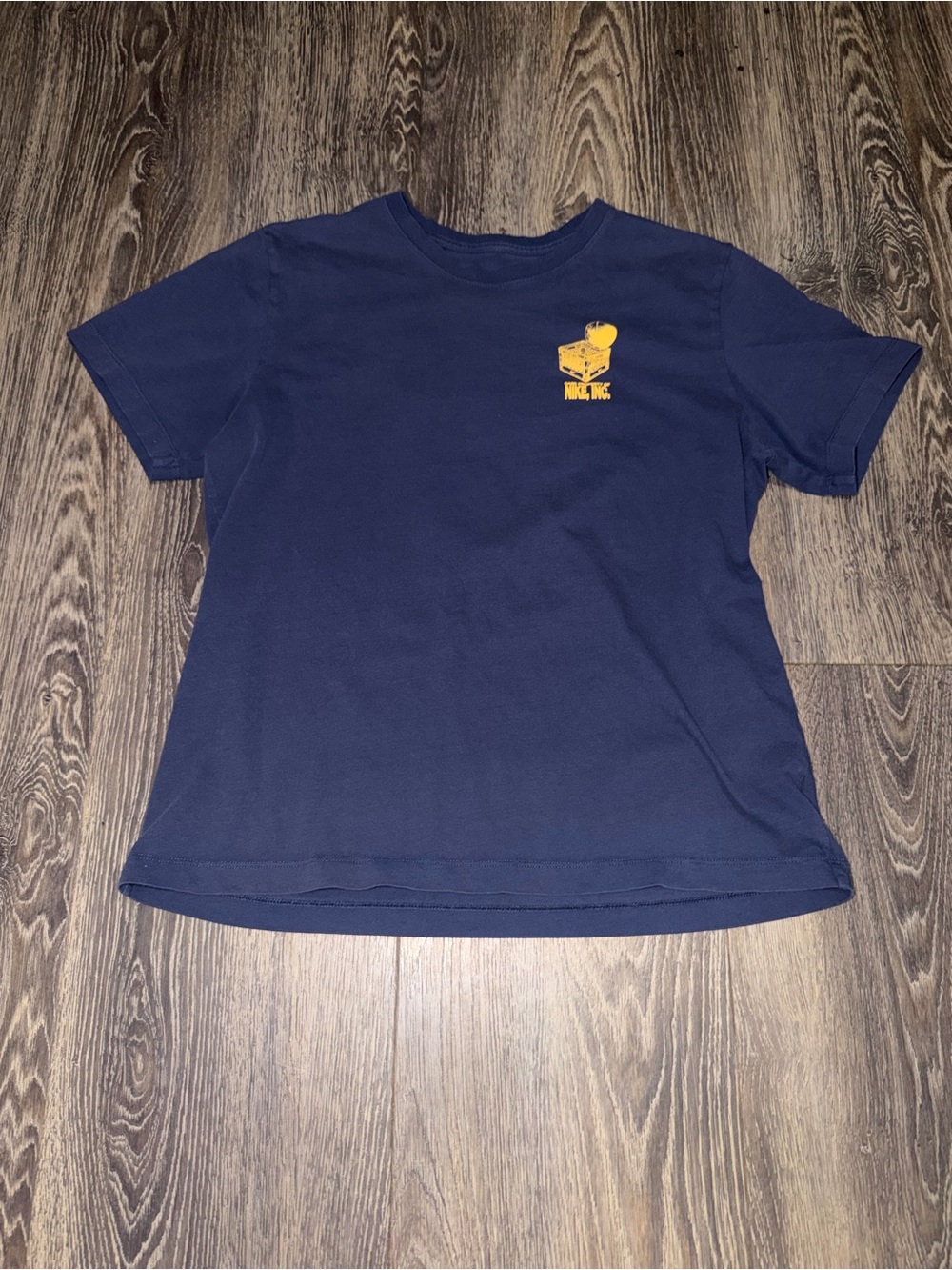 Nike Basketball Crate blue t-shirt size Large